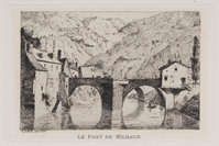 KG 08334
<br/>
'Le pont de Milhaud'
<br/>
<em>Siccama, jhr Louis Charles Hora (1807-1880)</em>